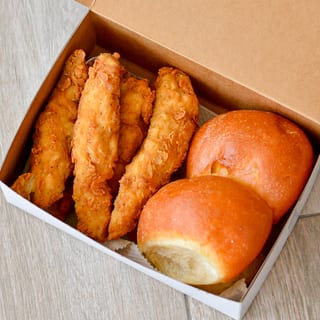 6 Piece Chicken Strip & Roll