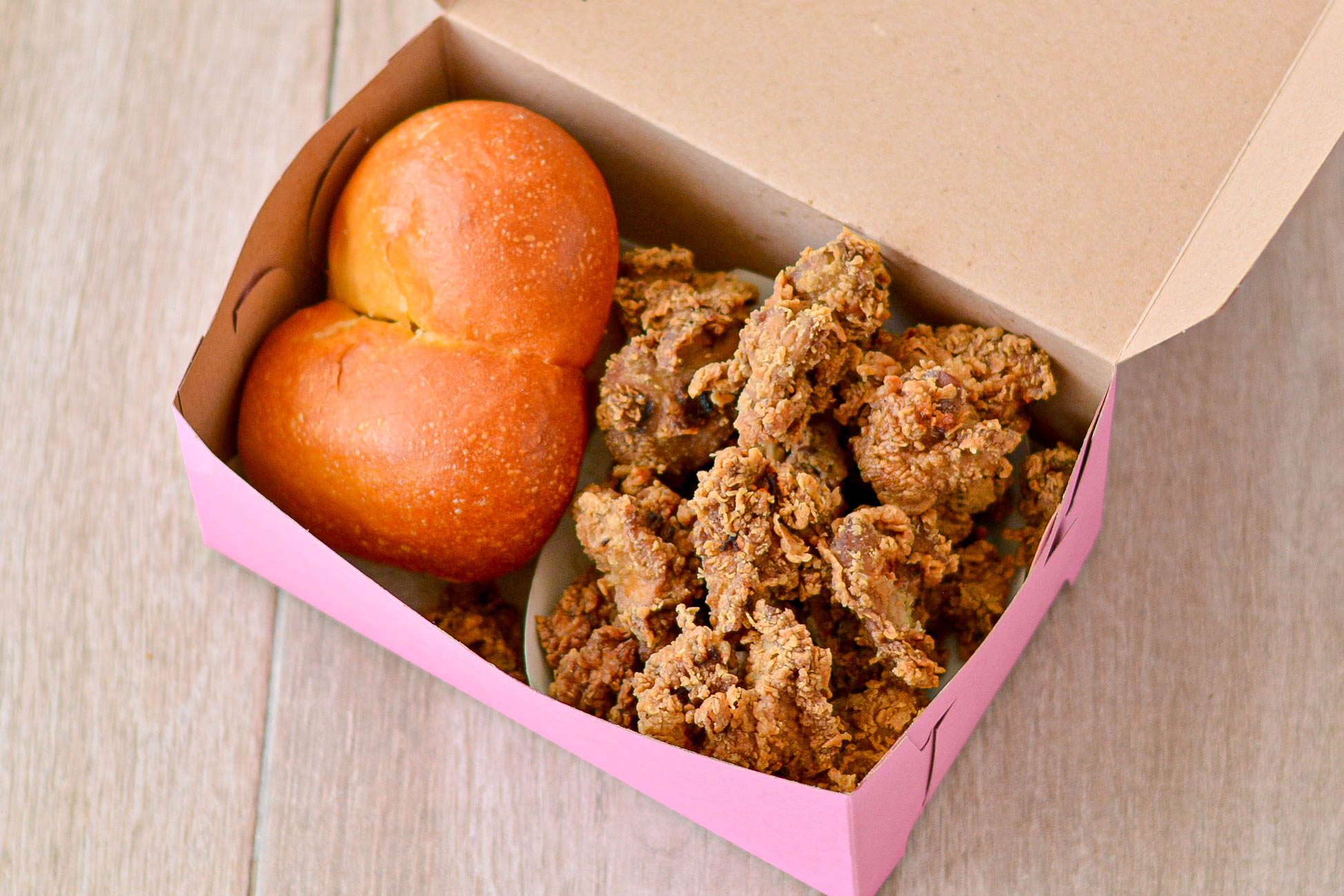 Liver, Gizzard & Roll.